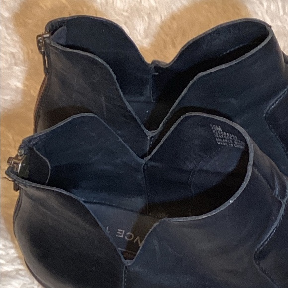 Kork-ease skye  Black Leather ankle boots size 10 - Picture 6 of 7